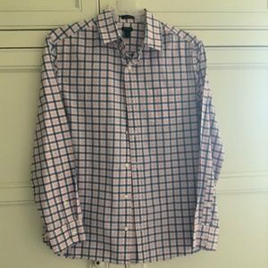 Crew cuts boys button up cotton dress shirt